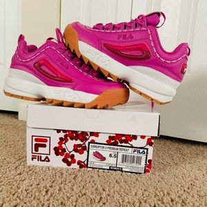FILA Pink, bubblegum bottoms!